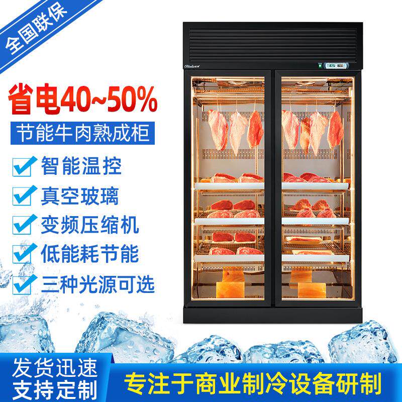 节能牛肉熟成柜商用西餐厅低能耗牛排排酸柜湿式保鲜展示风干柜