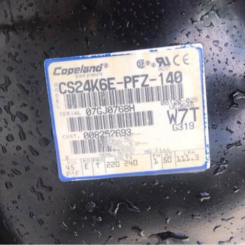 谷轮低温压缩机CS18K6E-PFJ-140CS14K6E-PFJ-255CS24K6E-PFZ-140