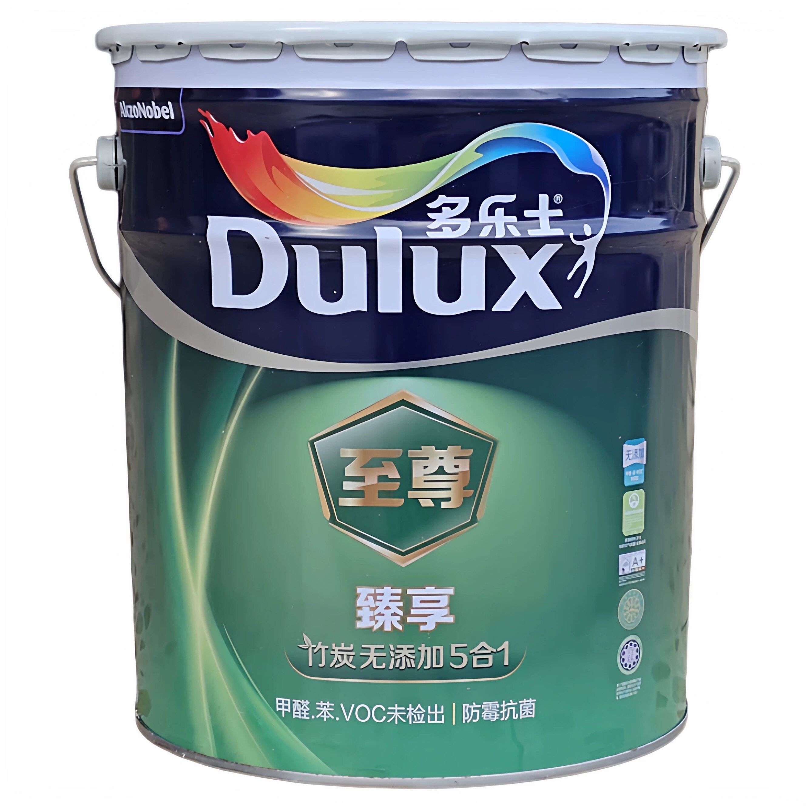 鹏音伴多乐士竹炭至尊臻享无添加五合一防霉抗菌墙面漆内墙乳胶漆白色配件