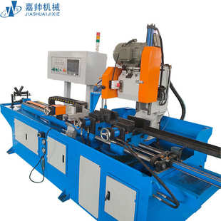 伺服转角斜切切割机 嘉帅425全自动切管机 全自动转角切管机