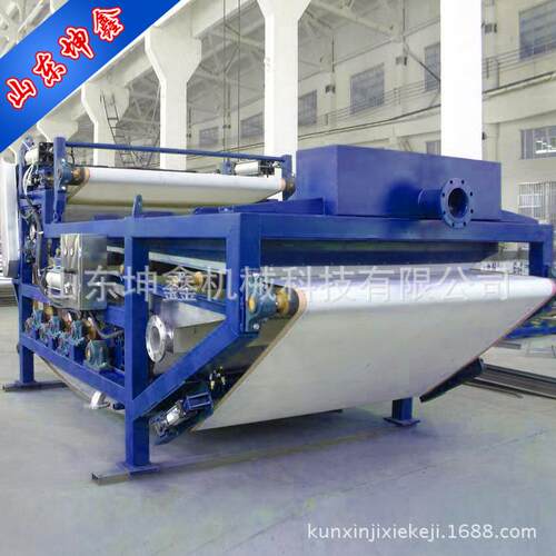 生活污泥处理设备  带式污泥浓缩脱水一体机