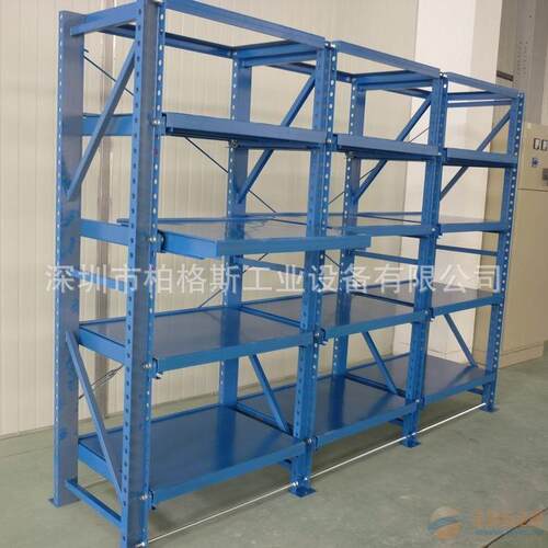 重型模具货架存放架带天车起吊葫芦标准非标每格承重1吨价优物廉