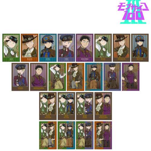 限购5/预售订金 AMNIBUS 灵能百分百 蒸汽朋克吧唧徽章卡片 W0260
