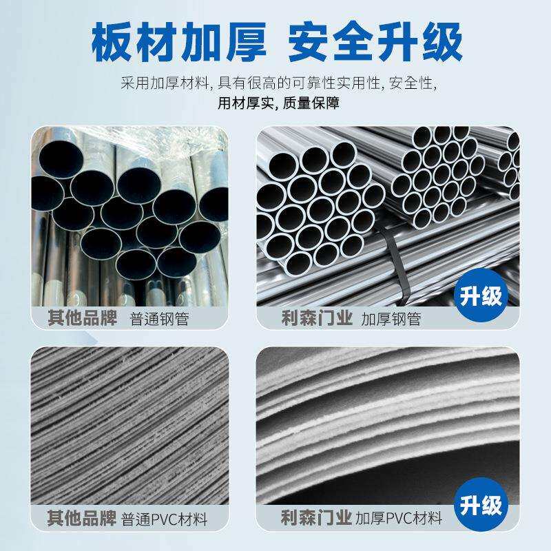 pvc快速卷帘卷闸门高速无尘车间物流防尘保温自动感应工业门9平方