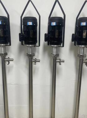 供应HP-550W+500HV-1000高粘度螺杆式插桶泵浆料泵涂料树脂抽液泵