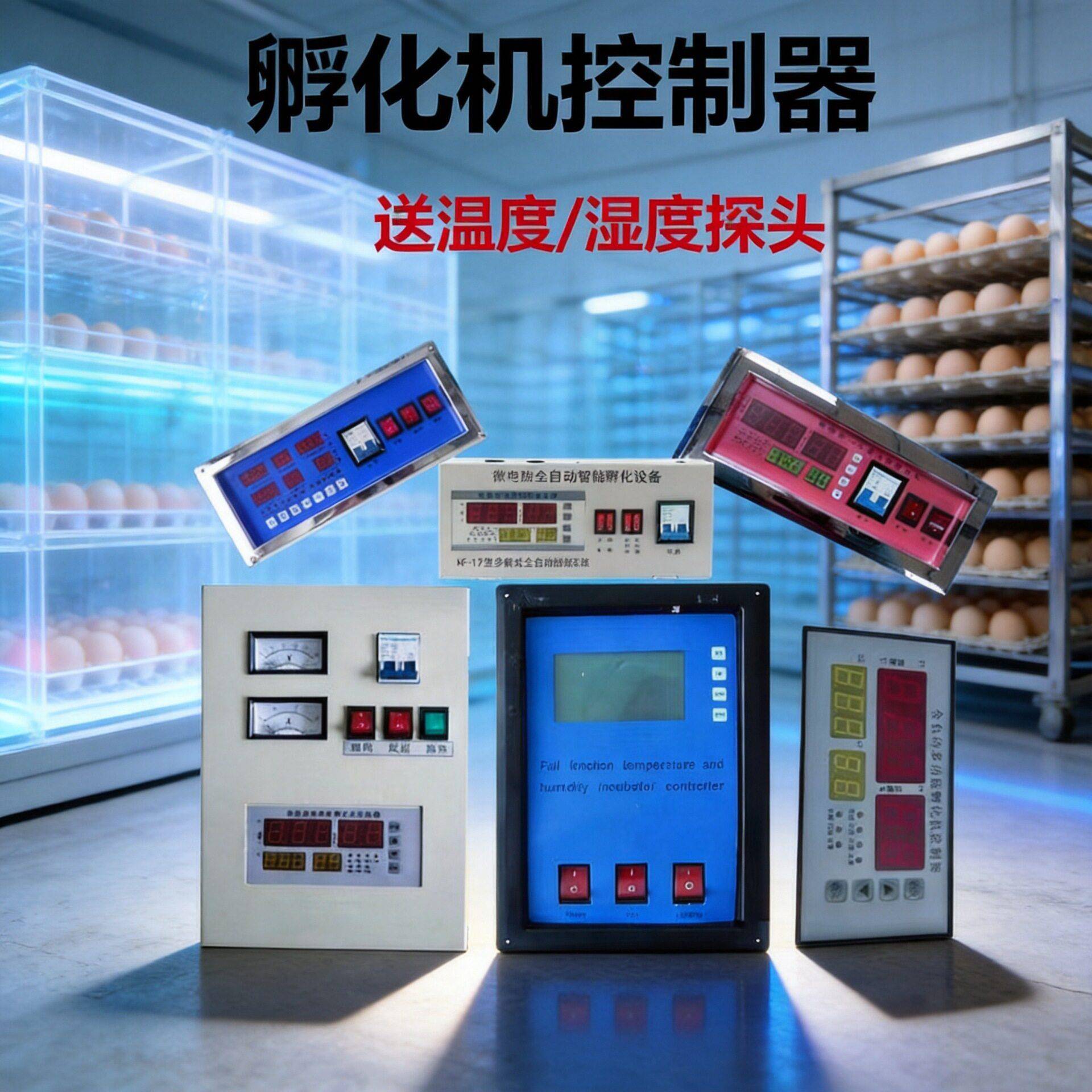 孵化机控制器微电脑智能温湿度控制全自动温控仪18D温控电子恒温