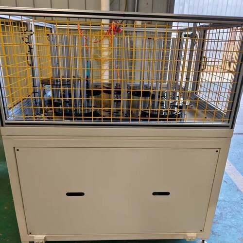 工业机器人旋转料仓方形旋转料仓六工位旋转料仓桁架机械手料仓