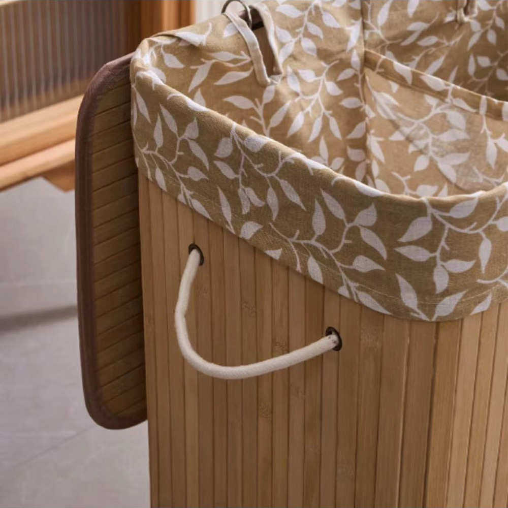 盖带编织100脏折叠篮竹方形防尘篓脏升收纳衣脏衣框衣服大号,收纳整理,脏衣篮,淘宝优惠券,粉丝福利购,淘宝优惠卷