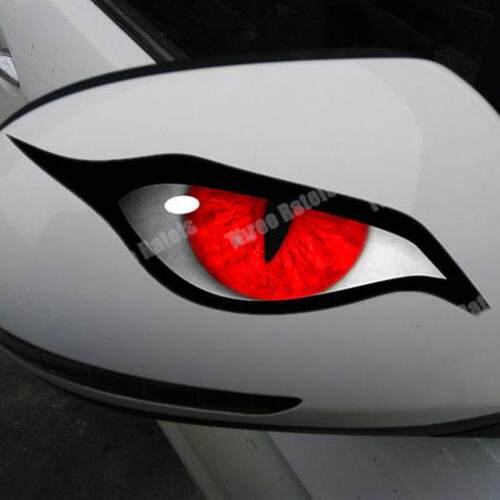 Domineering personality horror car sticker Raptor eye car