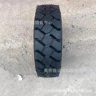 双钱6.50R10全钢丝充气叉车工业轮胎 650R10可配内胎垫带使用