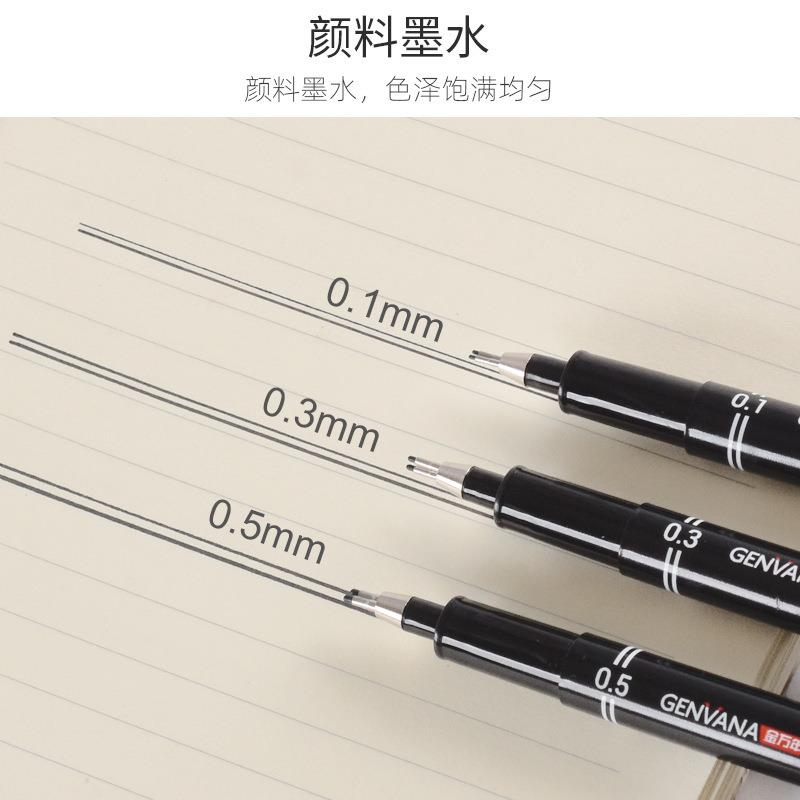 金万年 双线0.3mm绘图针管笔 G-09903 厂家直发