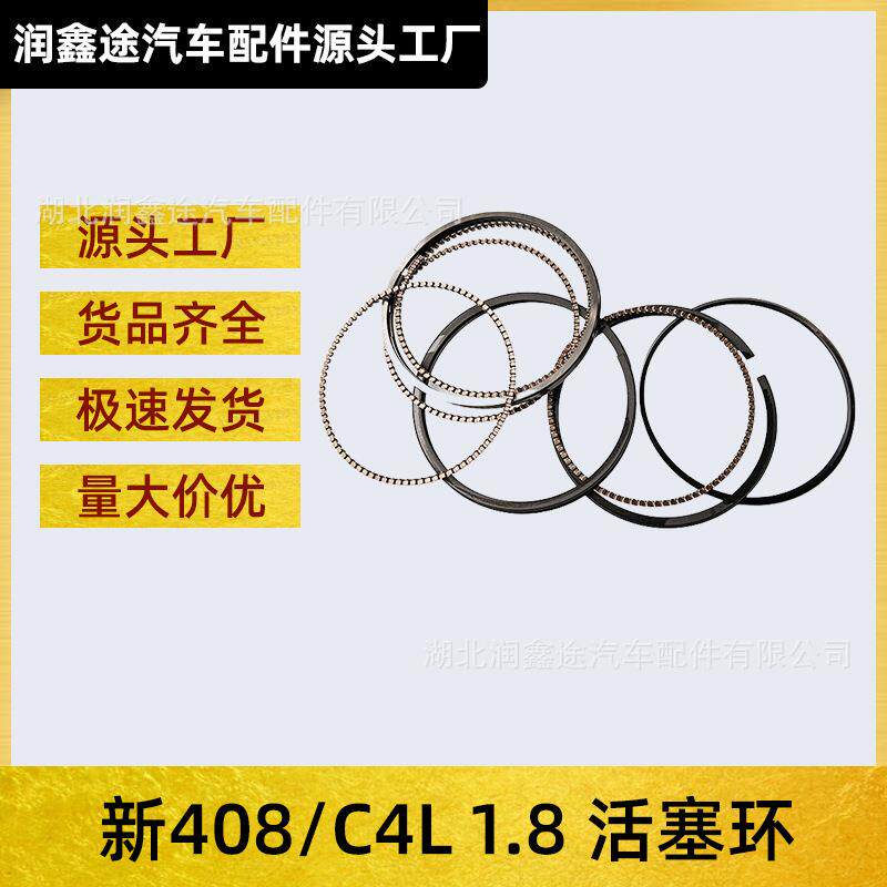 适用东风标致新408东风雪铁龙C4L 1.8 EC8发动机活塞环活塞密封圈