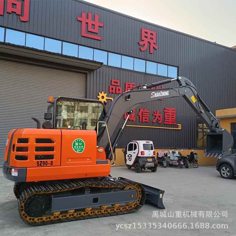 液压履带挖掘机厂家8吨9吨中型挖掘机源头厂家建筑施工小挖机