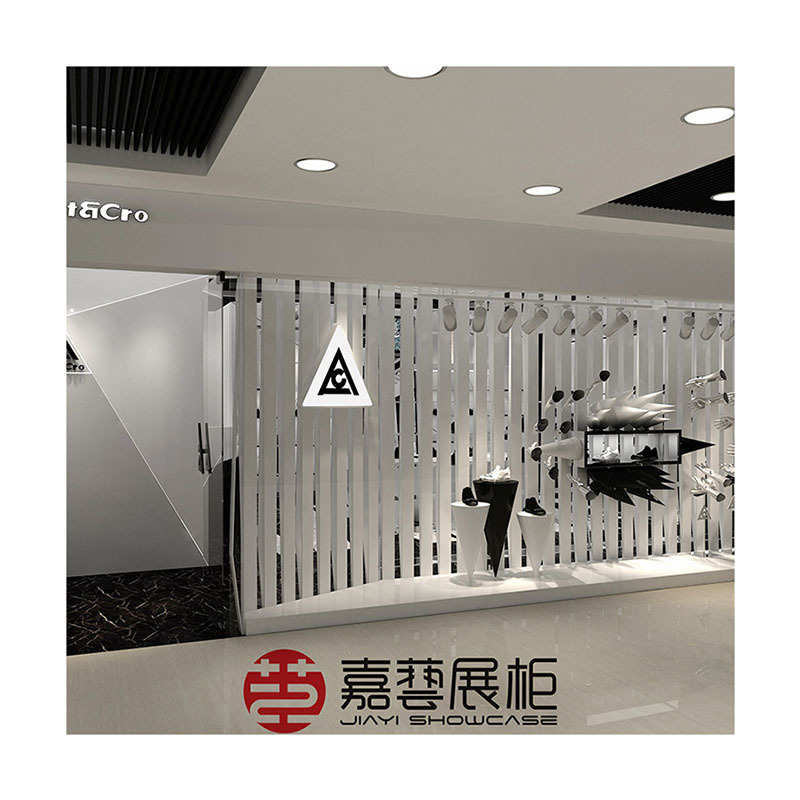 时尚鞋店展示架 带灯产品展示柜多层箱包陈列展示柜金属鞋柜出售