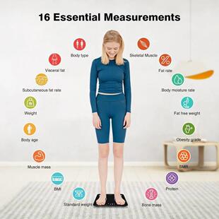 INSMART体重秤浴室秤数字体重