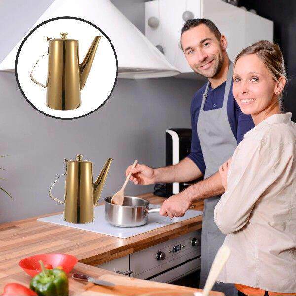 Cold Water Bottle Oil Pot Large Capacity Stainless Steel