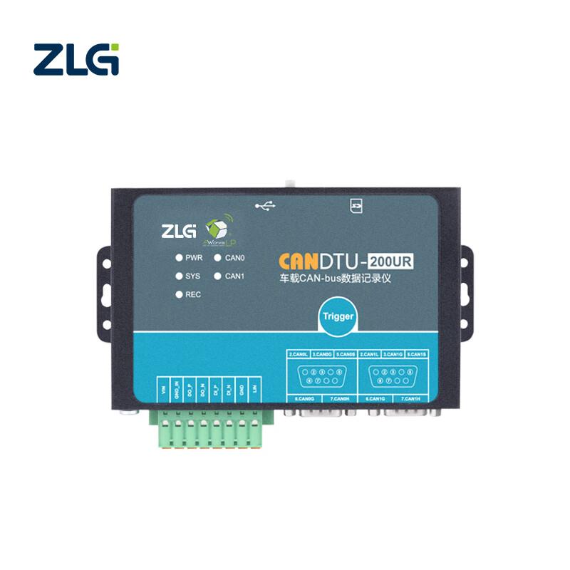 ZLG致远电子 周立功4G通信 车载CAN-bus数据记录仪 CANDTU系列