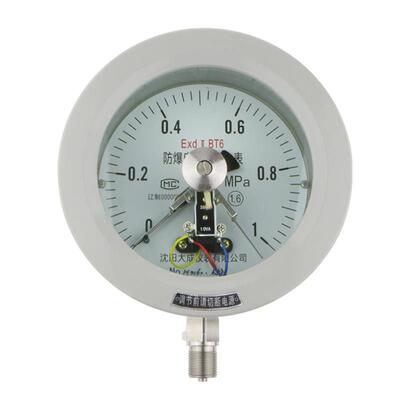 【大成】YTX-100B/160B 防爆电接点压力表 ExdIICT4/BT6开关量信
