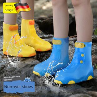 儿童雨鞋 套防雪 套男女童防水雨靴下雨天小学生外穿硅胶防滑耐磨鞋