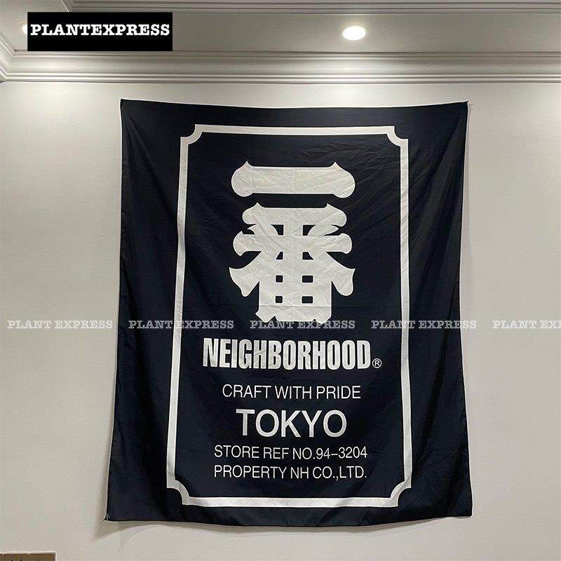 包邮自制NEIGHBORHOOD工装挂布 日潮一番日潮卧室客厅装饰画幅