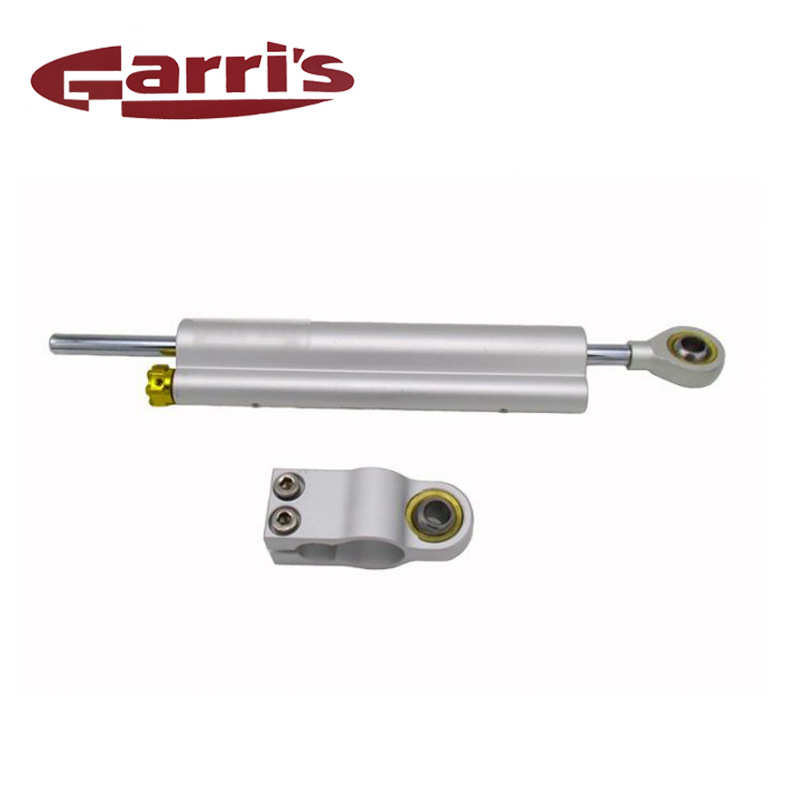 摩托车改装平衡压弯转头跑车R1R6可调方向阻尼器钛尺平衡杆通用