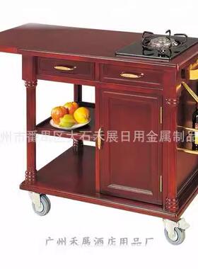 双煮餐车车流动煮餐可848定煮餐木车煮餐车质头煮餐车