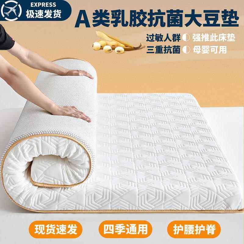 新A款类乳LBA胶记忆棉加厚软绵床海垫铺底单人学超生家用床护垫超