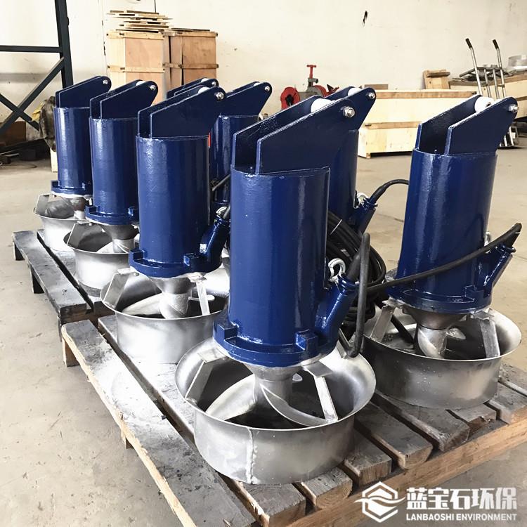 3kw潜水搅拌机铸铁材质开票多少钱 备用更换污水推流泵潜水式现货
