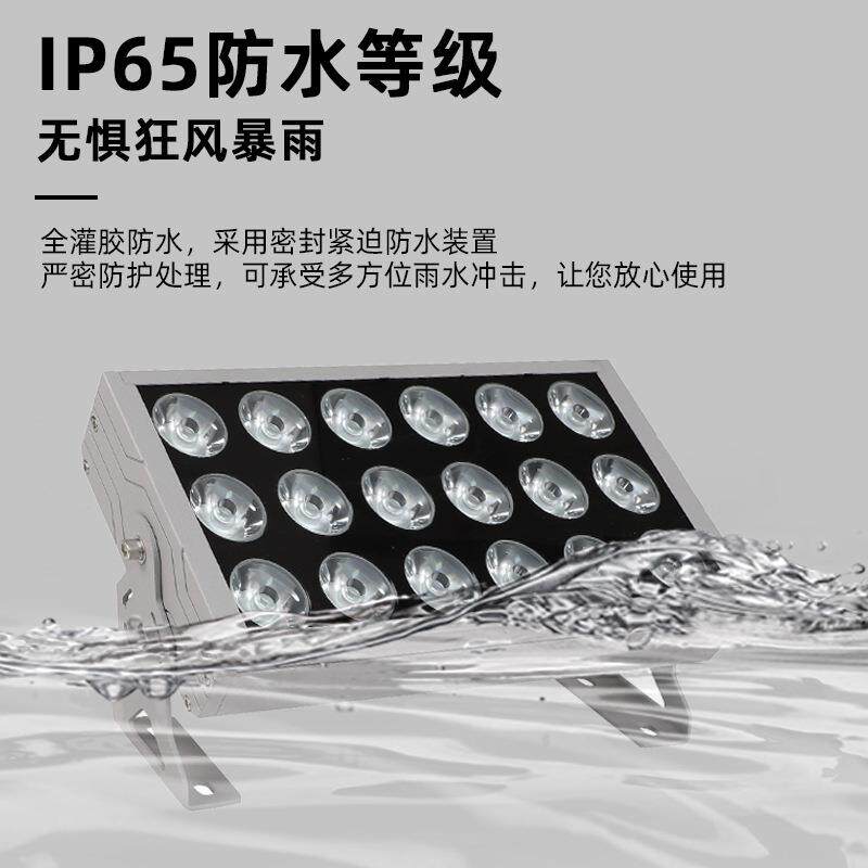 led投射灯户外防水超亮一束光聚光远程外墙洗墙景观亮化工程射灯