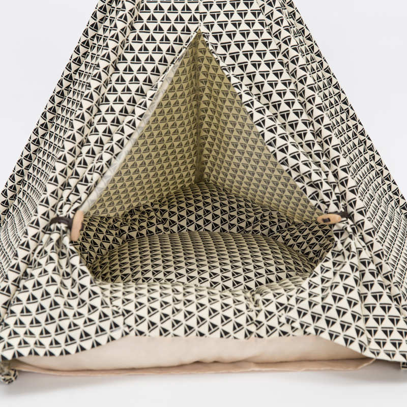 可尔拉厂家直销三角帆船可拆洗可折叠宠物帐篷窝房子猫窝狗窝