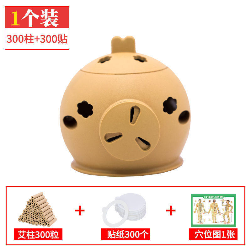 新型盒随身灸家用筒艾炙器具大全小壶艾草罐灸柱
