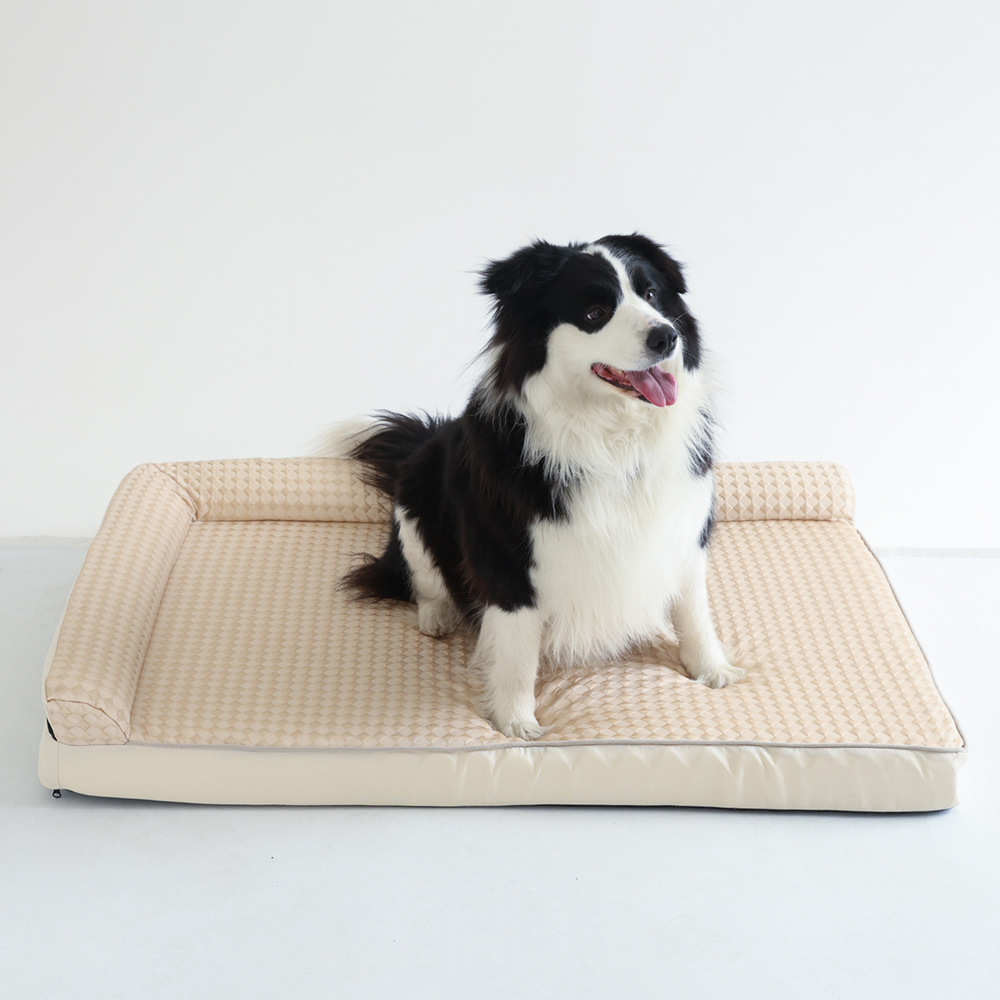 7可海绵型冰狗豆豆四季感沙发拆洗床垫狗窝狗宠物大型犬中 凉