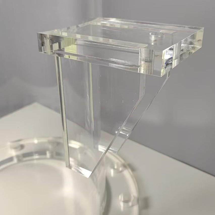 亚克力管实验仪器装置透明有机玻璃管打孔雕刻