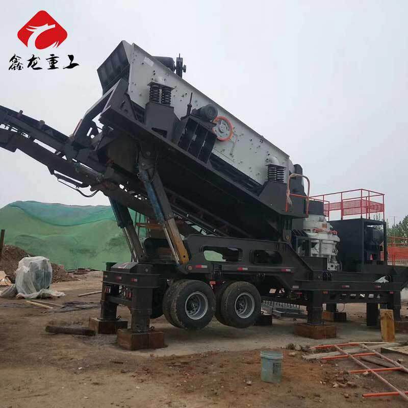 移动碎石机河南移动破碎站破石子机厂家可移动破碎石子设备