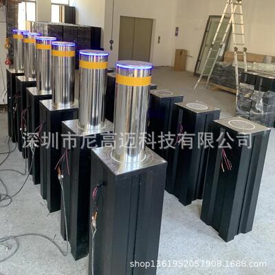 深圳尼高迈一体式液压升降柱 广州大厦阻拦路障 304不锈钢升降庄