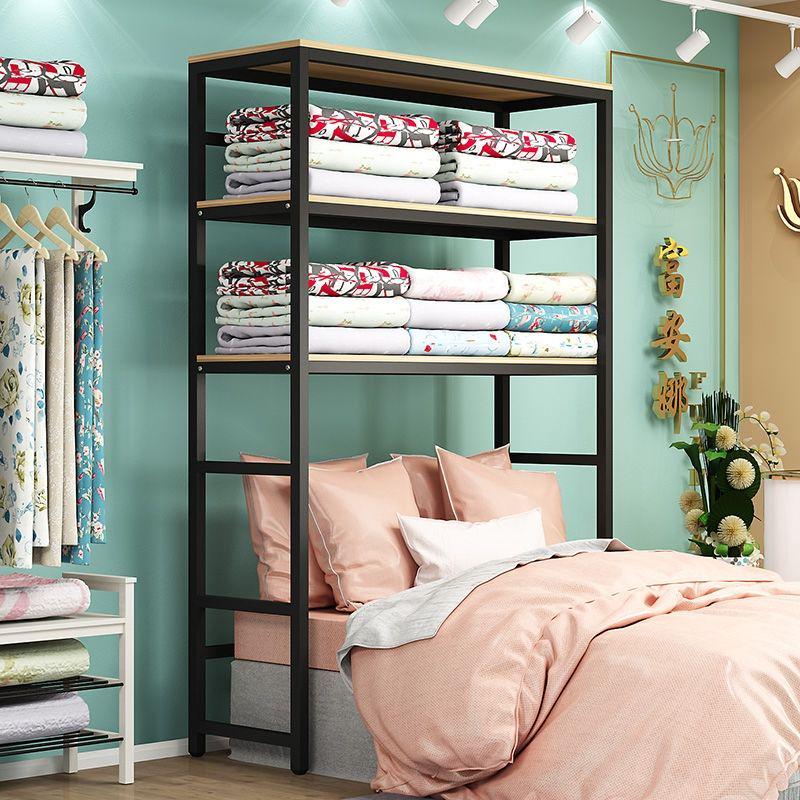 家纺店货架展示架床上用品置物架布料四件套被芯枕头陈列展示货架