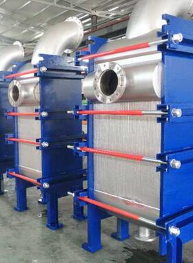 厂家直供304板式换热器导热油加热配套焊接式热交换器