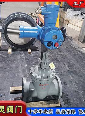 蝶灵矿用隔爆兼本安型电动闸阀ZJ941H-40CDN200煤安防爆阀门AC660