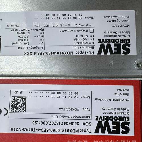 变频器MDX91A-0160-5E3-4-T01/CFN21A通讯卡PLC模块全新议价