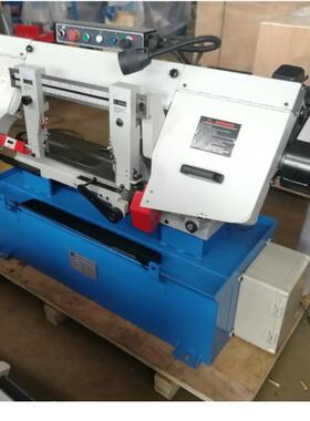 712N卧式带锯床小型数控多功能全自动半自动双立柱卧式带锯床机械