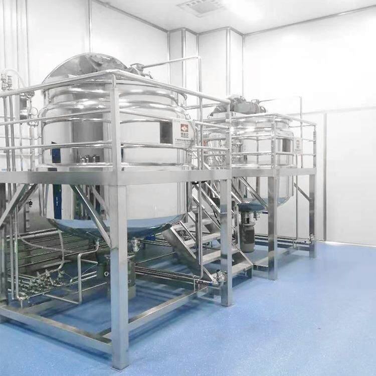 厂家直销YEX混合设备化妆品日化搅拌锅双向卧式搅拌电机变频调速