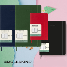 moleskine笔记本子2023-2024年18个月周记本日程本计划手账记事本