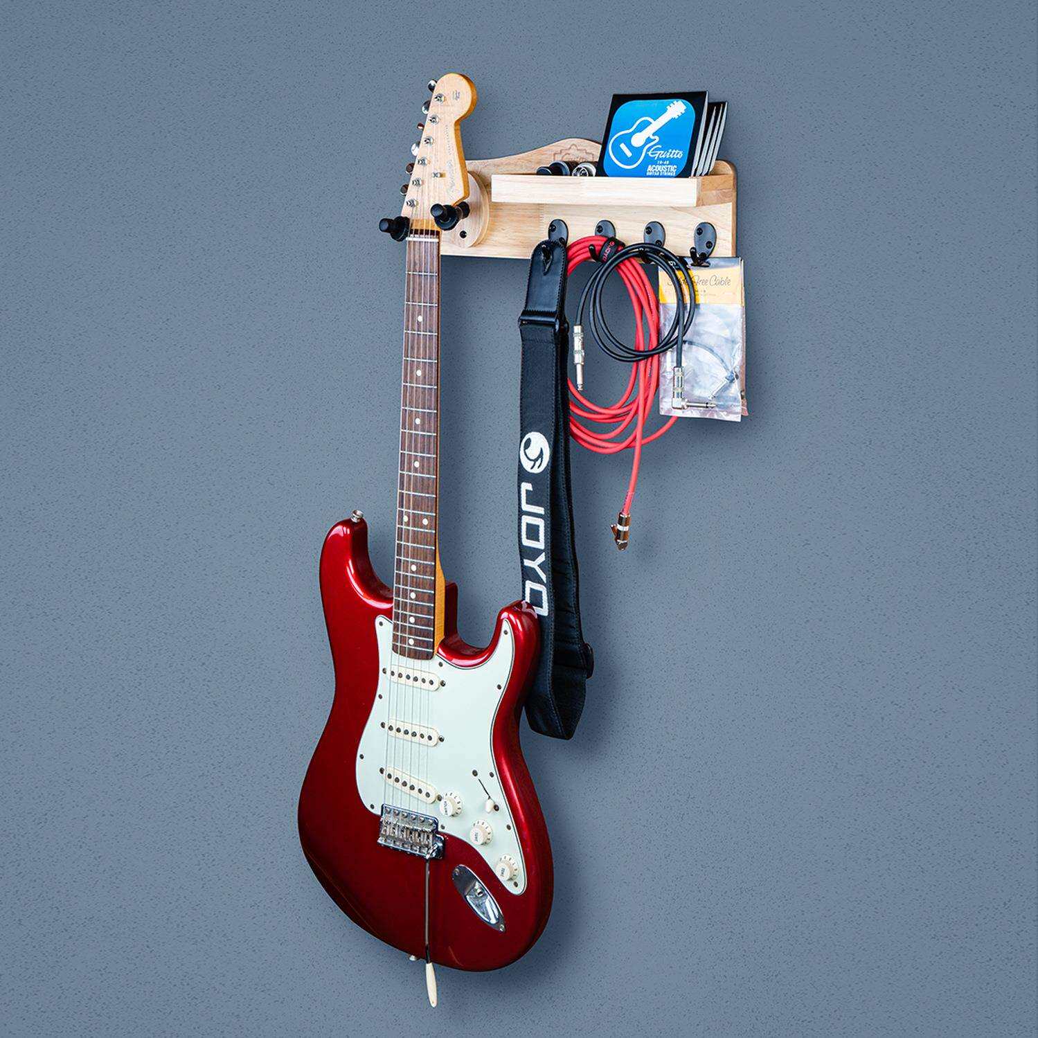 巧乐匠多功能吉他挂架尤克里里墙壁挂钩民谣木吉他挂钩吊架壁挂
