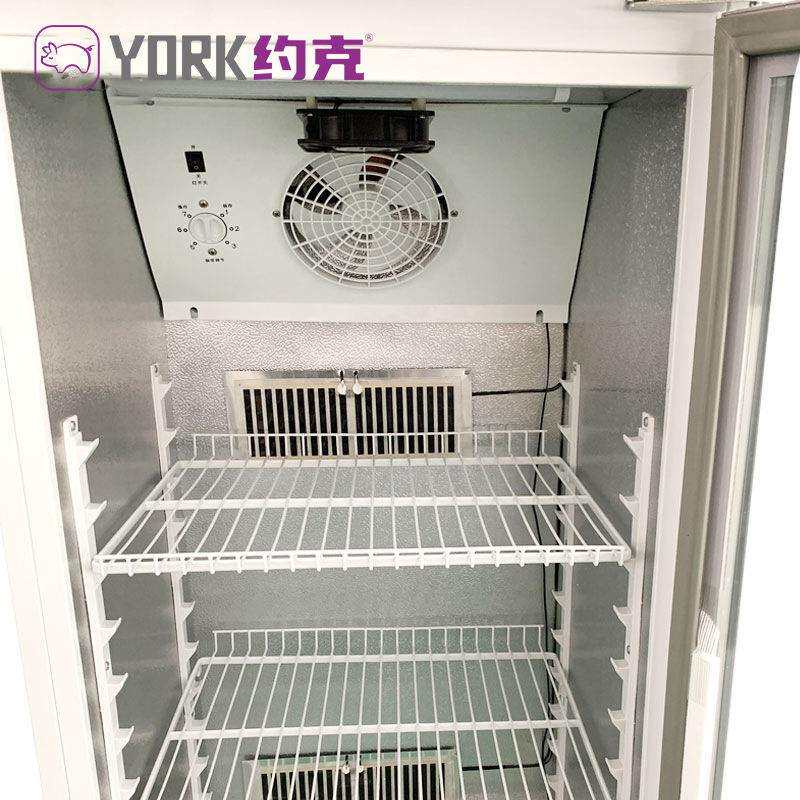 约克（YORK)229L恒温冰箱猪精保存箱17度恒温箱种猪站用