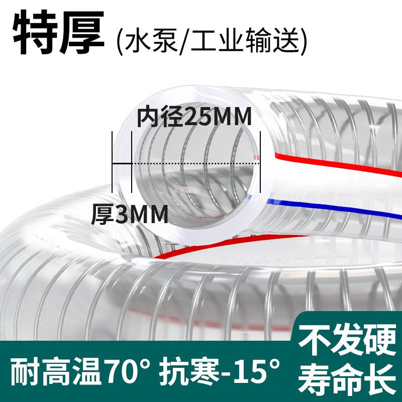 耐高温进水管pvc加厚防冻PVC管