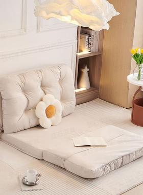 懒人沙发可可躺睡榻躺榻折叠沙发床两用阳米台UBX休闲小沙发飘窗