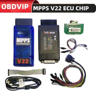 厂家直销MPPS V22 +Tricore 适配器 ECU Chip工具无限制V22.2.3.5