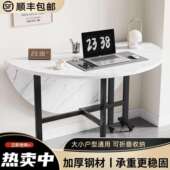 折叠餐桌家用圆形饭桌可移动折叠桌20人家用可折叠新款 吃饭大圆桌