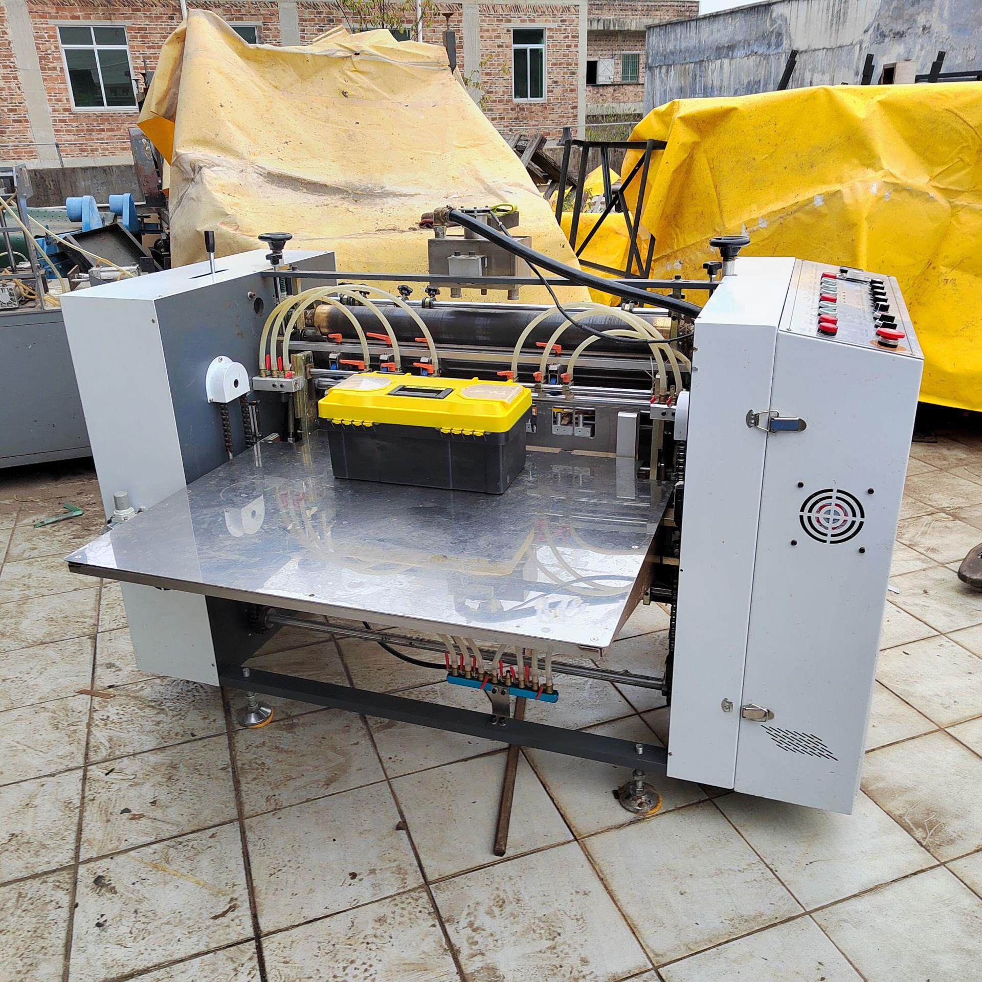 850新款飞达上糊机2年的机礼盒自动送纸上胶机650飞达上糊机