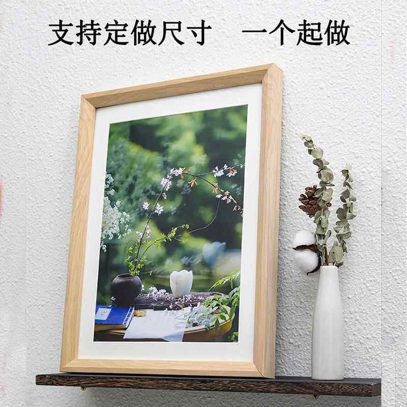 实木相框定制大尺寸相框个性定做海报宣传框国画 画框拼图框装裱